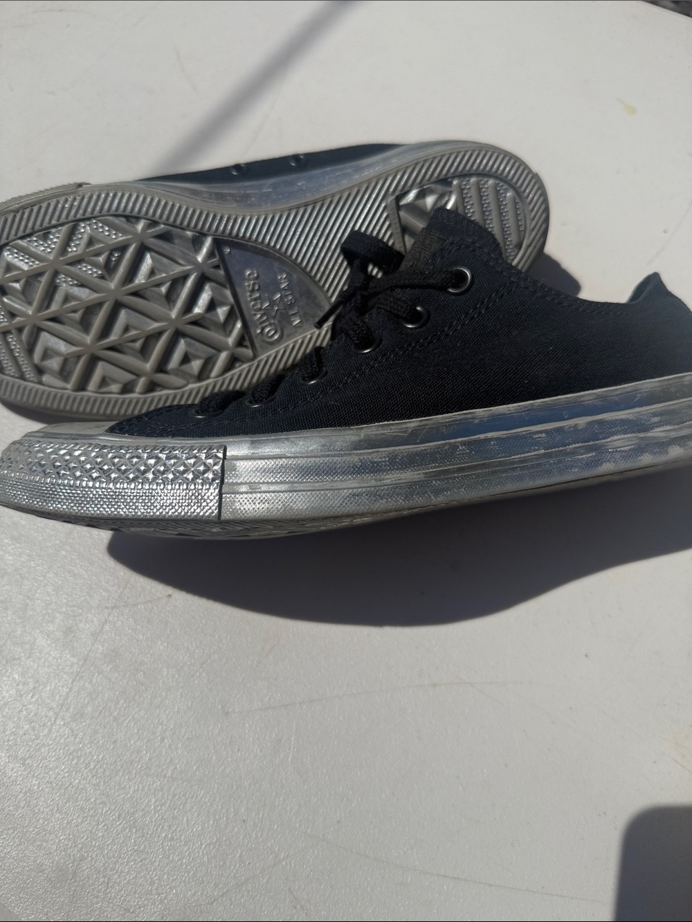New "Metallic Chucks"Converse Unisex Chucks All Star Metallic finish M8/W10